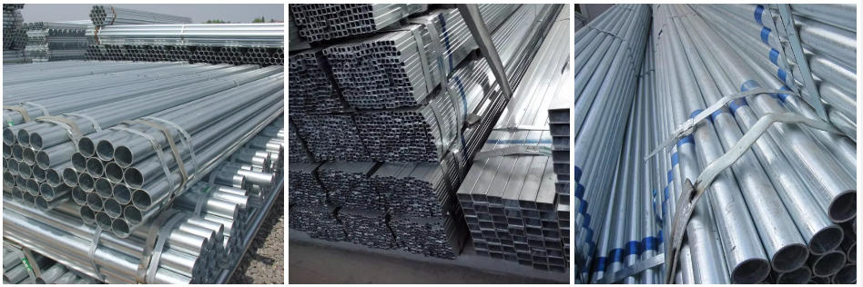Galvanized Steel Pipe stock and project supply