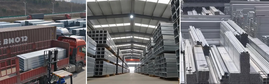 Hollow Section packing and delivery
