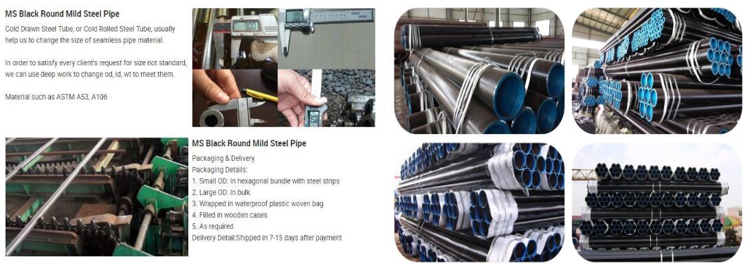 Line Pipe packing and delivery